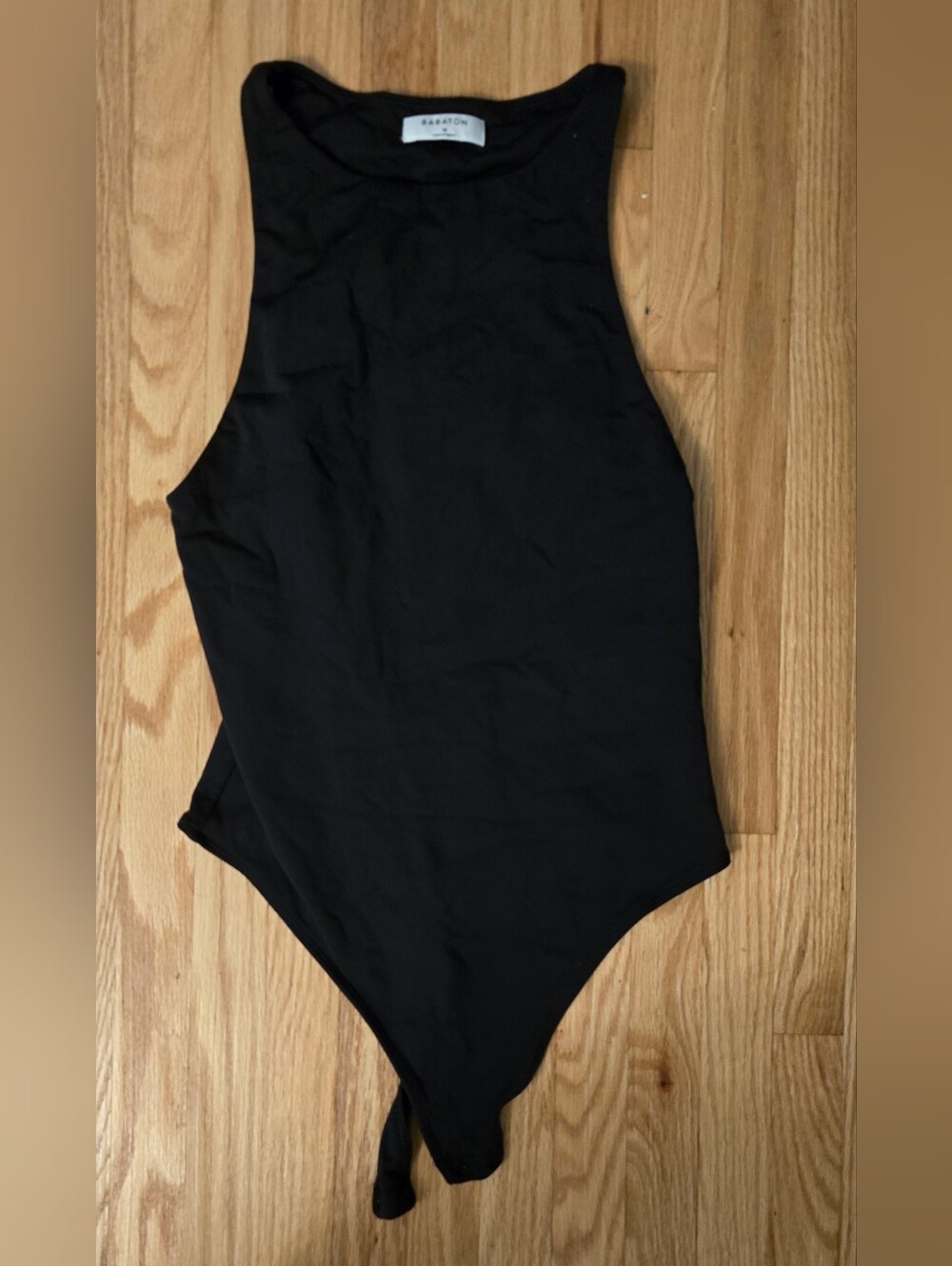 Babaton Black One-Piece Bodysuit
